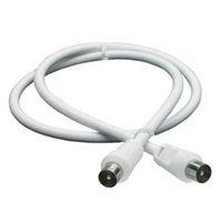 smartwares aerial fly lead white 075m