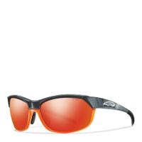 Smith PivLock Overdrive Sunglasses - White Red Fade/Red Sol-X