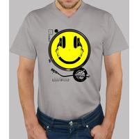 Smiley Face - Turntable and Headphones