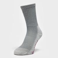 Smartwool Women\'s Hike Light Crew Socks - Grey, Grey