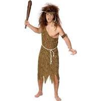 smiffys caveman costume brown large 22451l