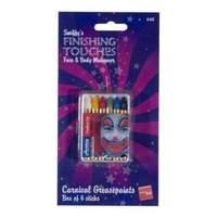 Smiffys Carnival Greasepaints 6 Colours