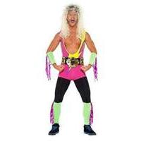 smiffys retro wrestler costume x large 27561xl