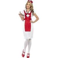smiffys a and e nurse costume large 43822l