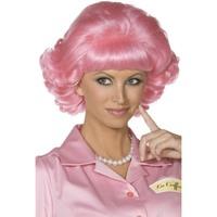 smiffys frenchy wig pink