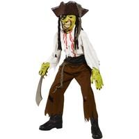 Smiffy\'s Zombie Alley Childrens Cut Throat Pirate Costume - Large