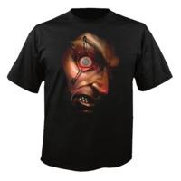 Small Black Digital Dudz Frantically Moving Eyeball Digital T-shirt