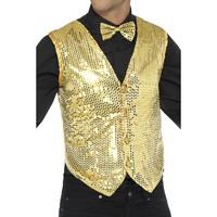 Smiffy\'s 42937s Sequin Waistcoat (small)