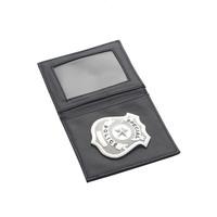 Smiffy\'s Police Badge In Wallet - Black/silver