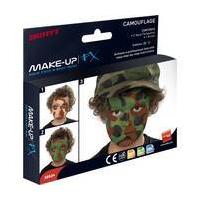 Smiffys FX Camouflage Face Paint Palette