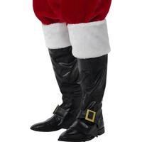 Smiffy\'s 21419 Unisex Santa Boot Cover (one Size)