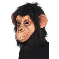 Smiffy\'s Chimp Mask Full Overhead