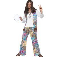Smiffys Groovy Hippie Costume Medium
