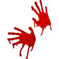 Smiffy\'s Horrible Blooded Hands Window Decoration