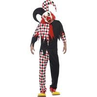 Smiffy\'s 44734m Men\'s Crazed Jester Costume (medium)