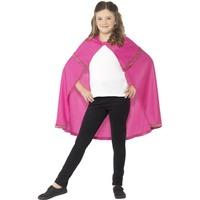 Smiffy\'s Children\'s Cape (medium - Large, Pink)