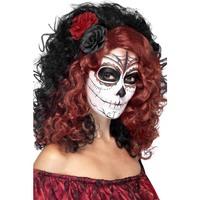Smiffy\'s 45221 Day Of The Dead Wig (one Size)