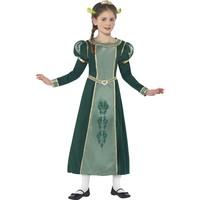 Smiffy\'s Children\'s Shrek Princess Fiona Costume, Dress, Tiara Headband & Ears, 