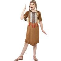 Smiffy\'s Children\'s Native Indian Girl Costume (large 10 -12 Years)