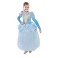 small girls blue princess dress choker