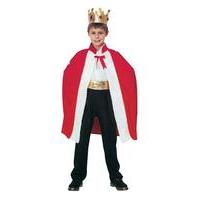 small red boys kings robe