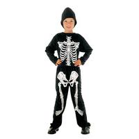 Small Boys Skeleton Halloween Costume