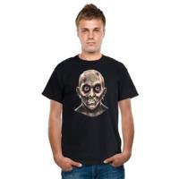 Small Black Digital Dudz Frantic Zombie Eyeballs Digital T-shirt