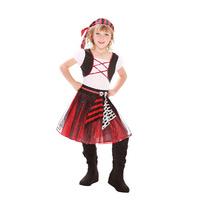Small Girls Punky Pirate Girl Costume