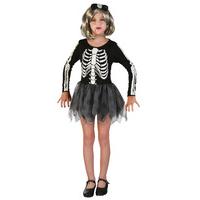 Small Girls Skeleton Costume
