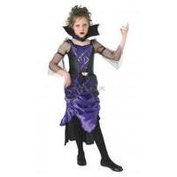 Small Purple Girls Gothic Vampiress Costume