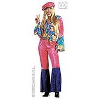 Small Ladies Hippie Velvet Costume