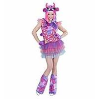 small pink monster girl costume