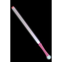 Smiffy\'s 52cm Disco Light-up Baton - Pink