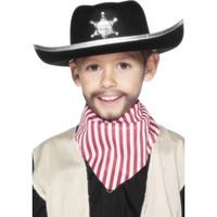 Smiffy\'s 99729 Special Sheriff Cowboy Felt Hat