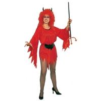 Small Red Ladies Devil Costume