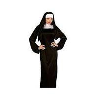 small black nun costume