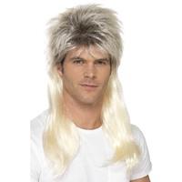 smiffys 44647 80s rock mullet one size