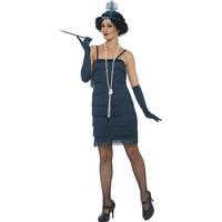 smiffys 44673m womens flapper costume medium