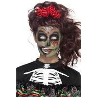 smiffys 44915 day of the dead zombie make up kit one size