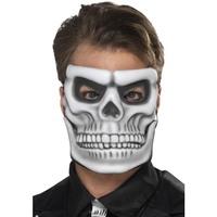 smiffys 44919 day of the dead skeleton mask one size