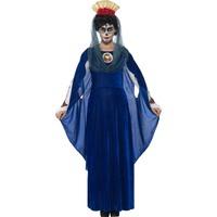 smiffys 44934l womens day of the dead sacred mary costume large