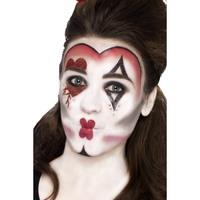Smiffy\'s 44409 Queen Of Hearts Make-up Kit With Face Paints (one Size)