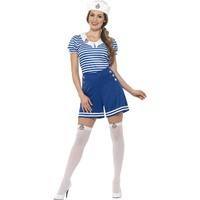 Smiffy\'s 44631l Women\'s Sailor Girl Costume (large)