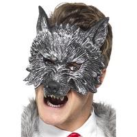 smiffys 20348 deluxe big bad wolf mask one size
