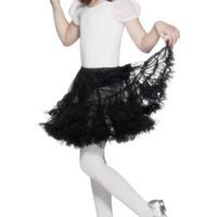 smiffys layered petticoat black child one size