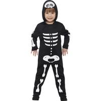 smiffys 21495t2 skeleton toddler costume 3 4 years