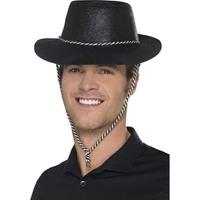 smiffys 21884 cowboy glitter hat one size