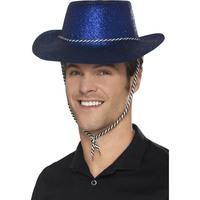 Smiffy\'s 21886 Cowboy Glitter Hat (one Size)