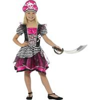 Smiffy\'s 21981m Perfect Pirate Girl Costume (medium)
