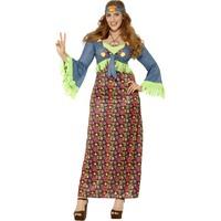 Smiffy\'s 26532l Female Curves Hippie Costume (large)